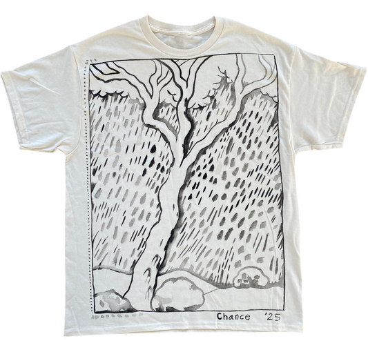 Tree with Rocks and Rain #1 (Size L)