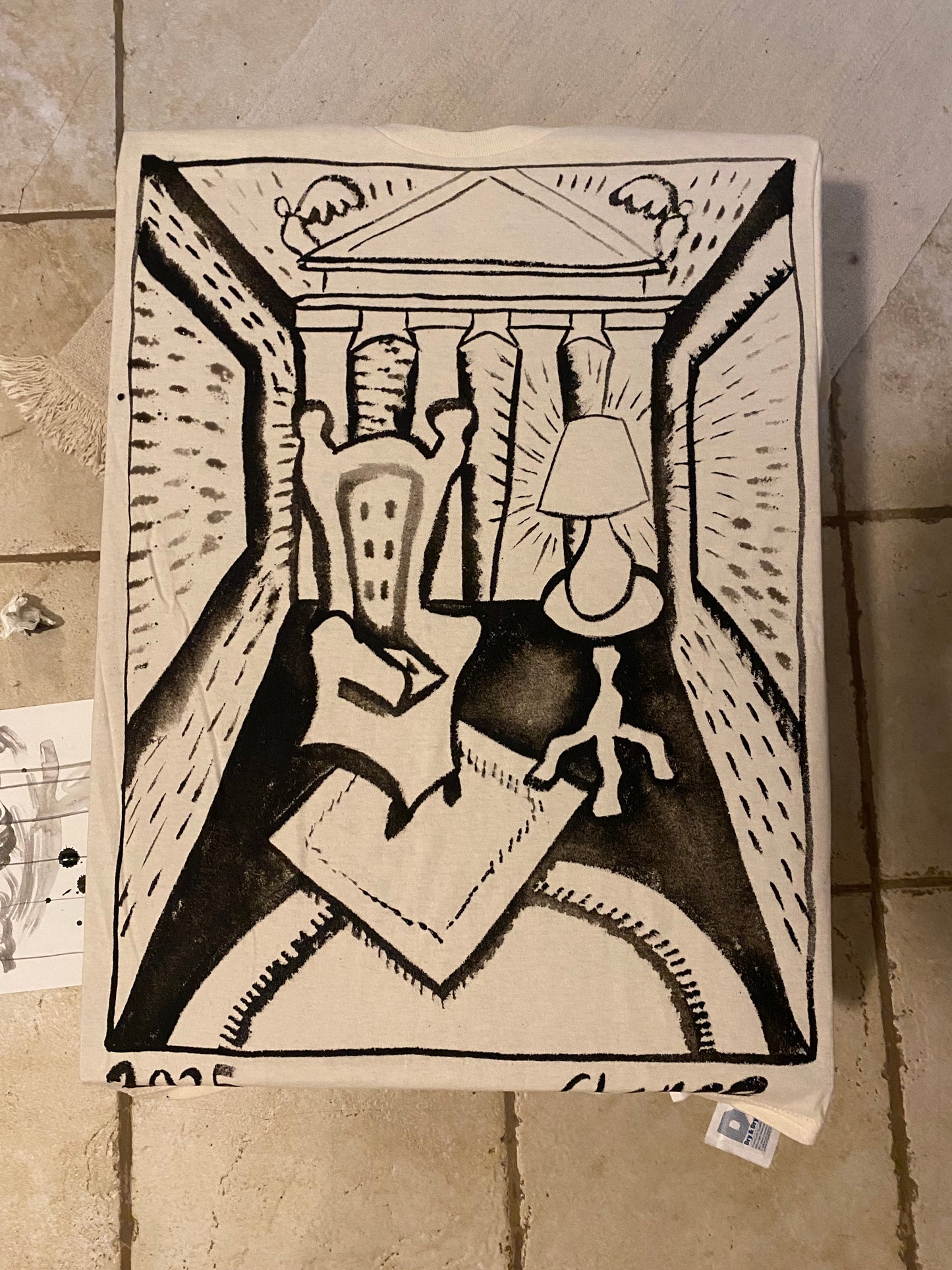 Room with Chair and Lamp #1 (Size M)
