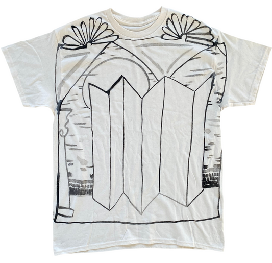 Room with Screen and Moon #1 (Size L)