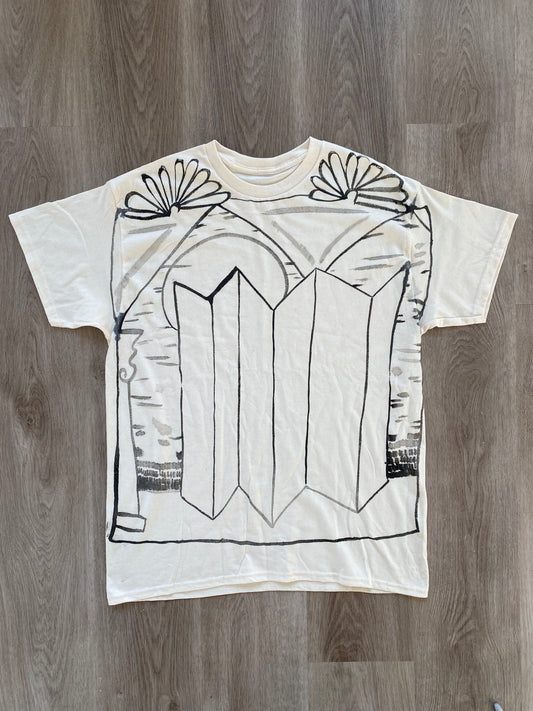 Room with Screen and Moon #1 (Size L)