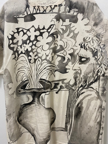 Bust Dreamscape with Flowers and Frame (Size XL)